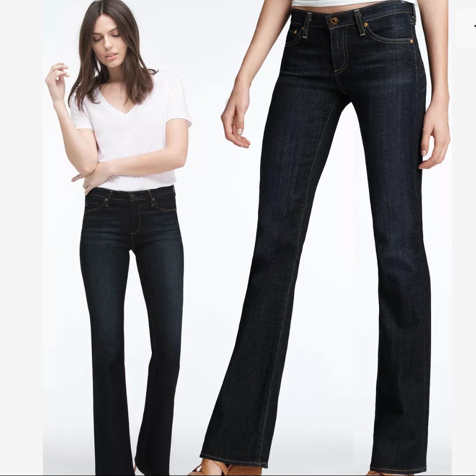 Ag The Angel Boot Cut Jean In Dark Wash